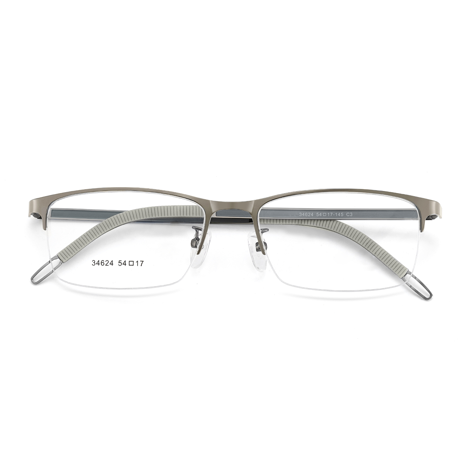 34624 Pomocnicze okulary ze stopu Nordic do czytania