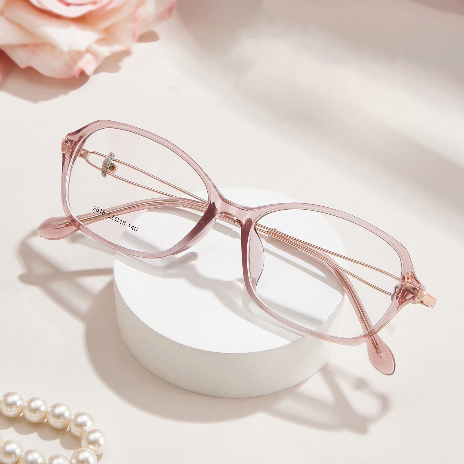 2618 Eleganckie okulary Polygon TR90