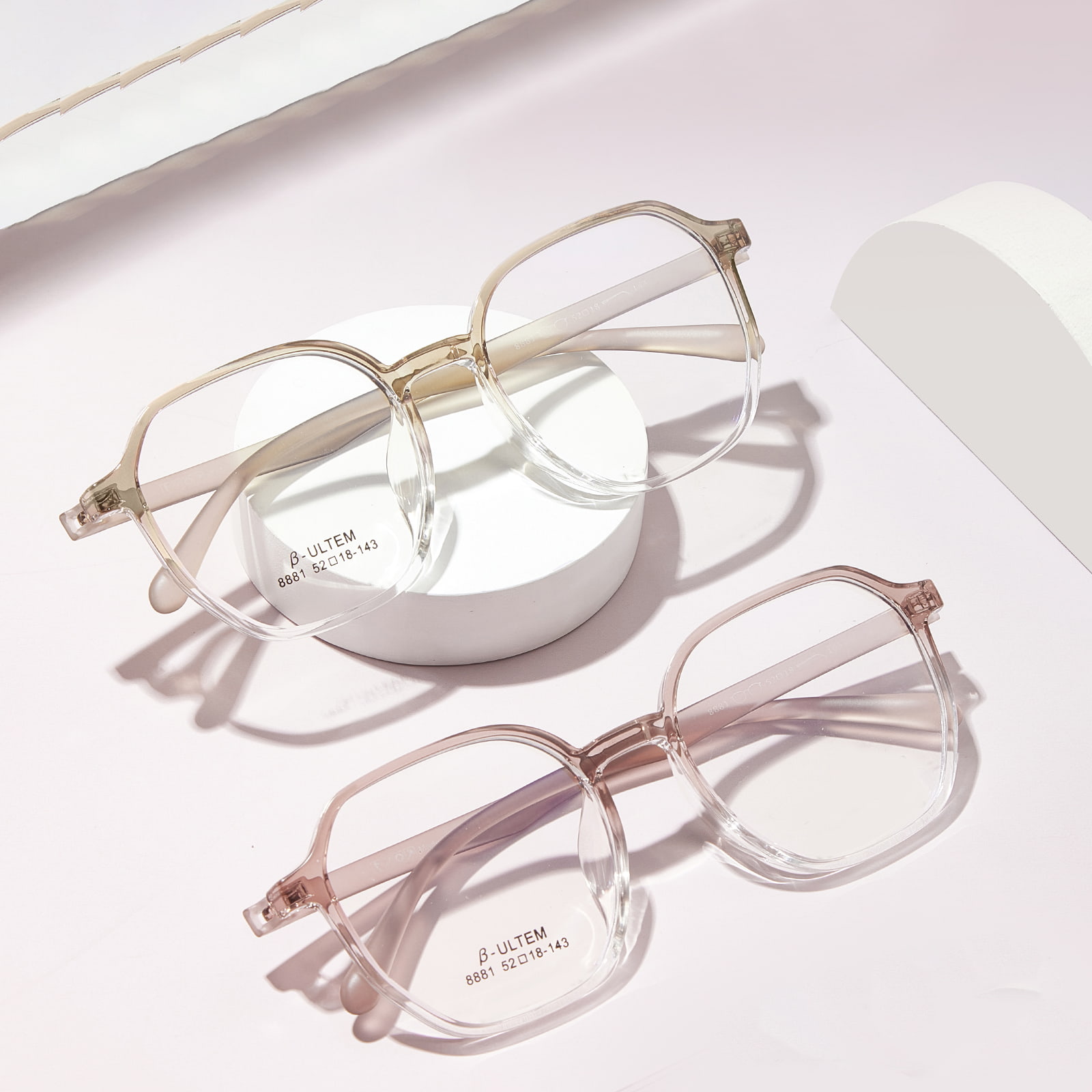 8881 Bezśrubowe okulary komputerowe TR90
