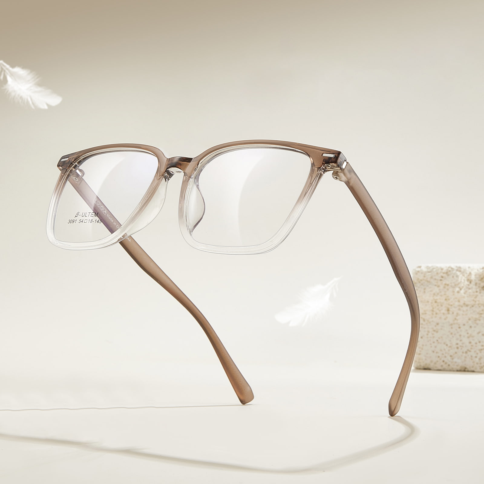 Lekkie okulary pełnoklatkowe 3091 TR90