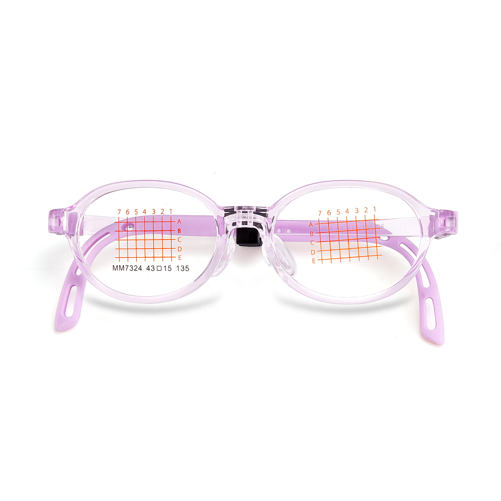 MM7324 Nietłukące, regulowane okulary EMS z zausznikami