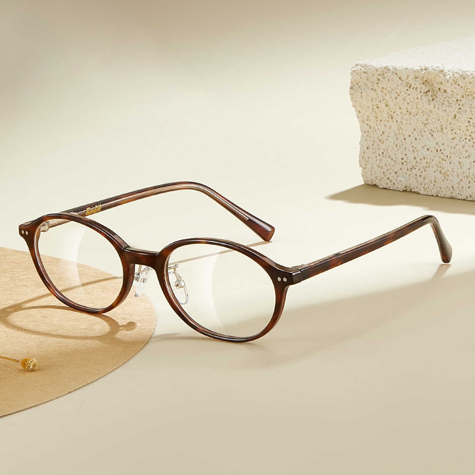 D004 Okulary retro z małą oprawką, cienkie owalne, chroniące przed niebieskim światłem