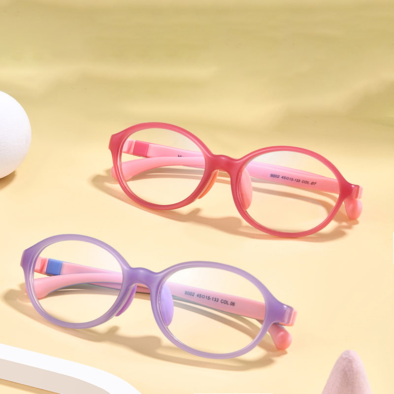 Bezpieczne, pełnoklatkowe, zdejmowane okulary 9002 Jelly Color