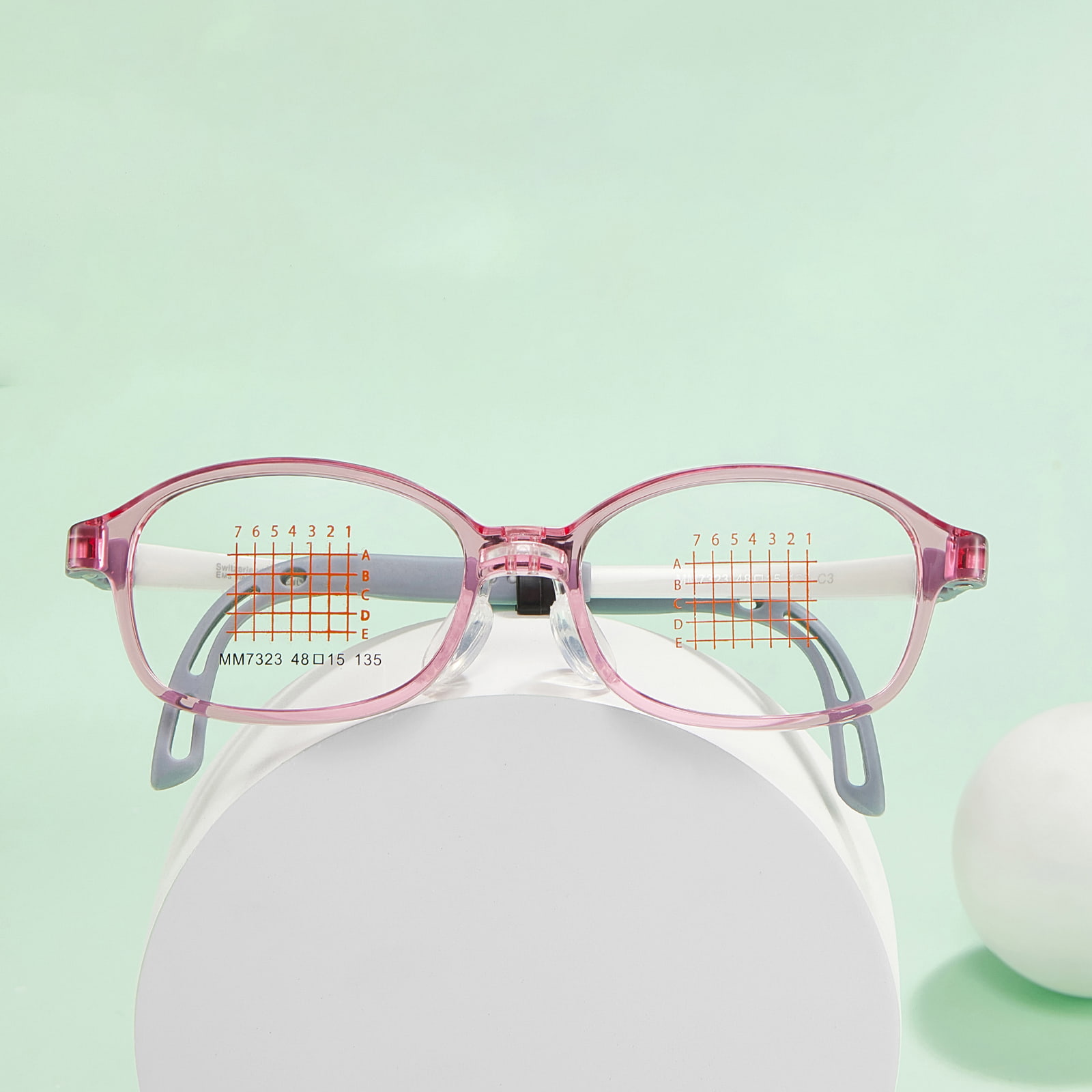 MM7323 Lekkie okulary EMS dostosowujące się do wzrostu
