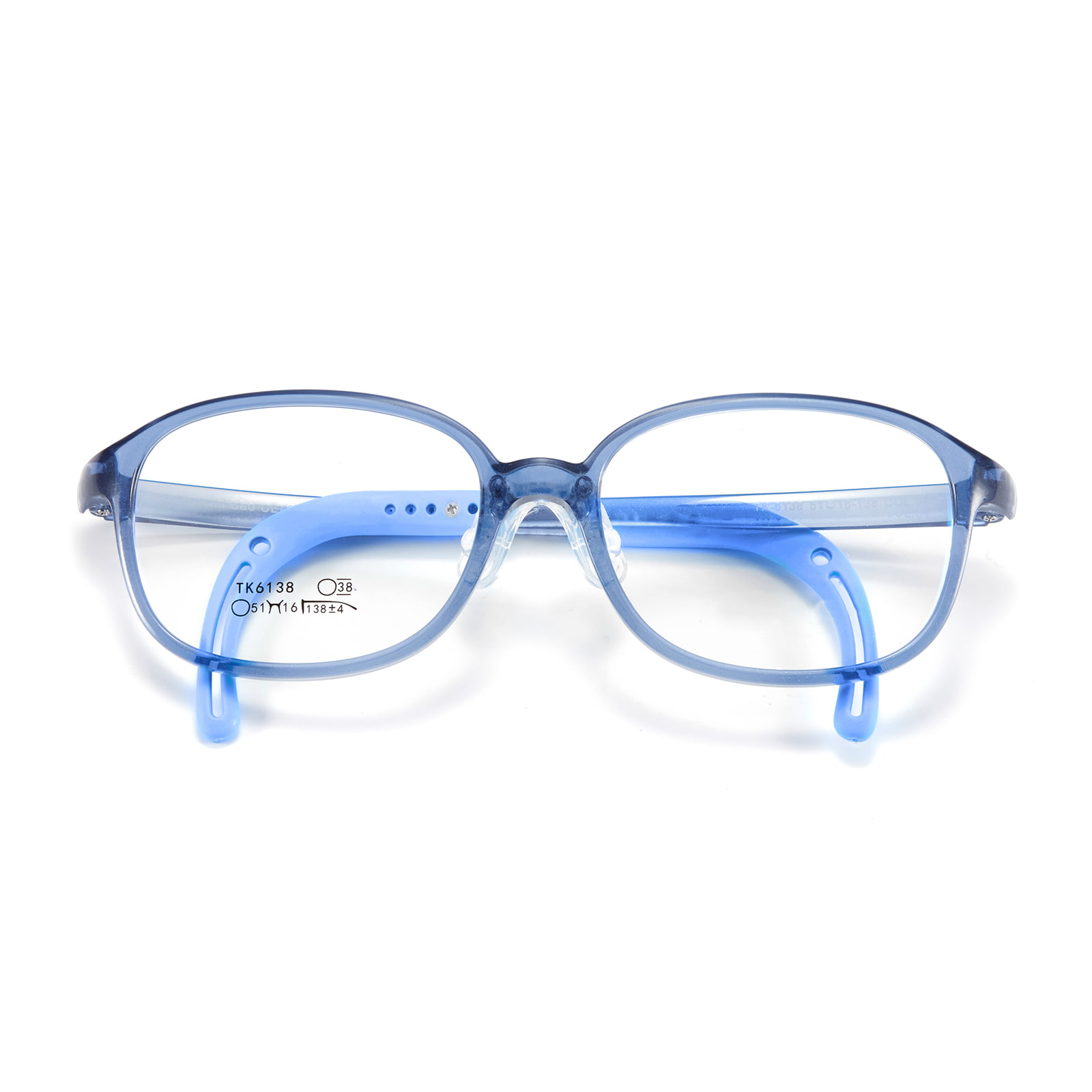 TK6138 Lekkie okulary dziecięce TR90 w dużych rozmiarach