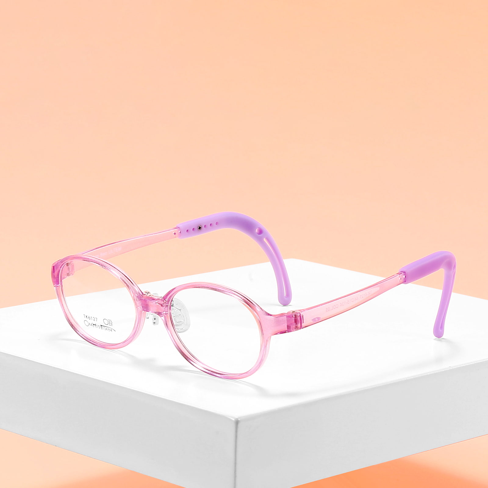 TK6127 Ultralekkie okulary dziecięce ze sznurkiem
