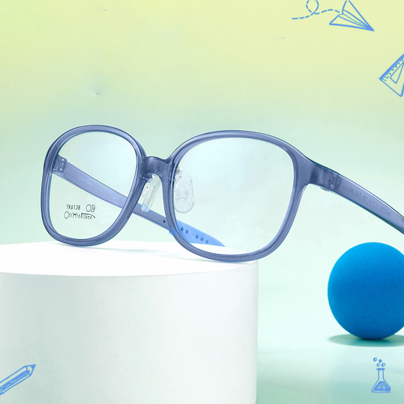 TK6138 Lekkie okulary dziecięce TR90 w dużych rozmiarach