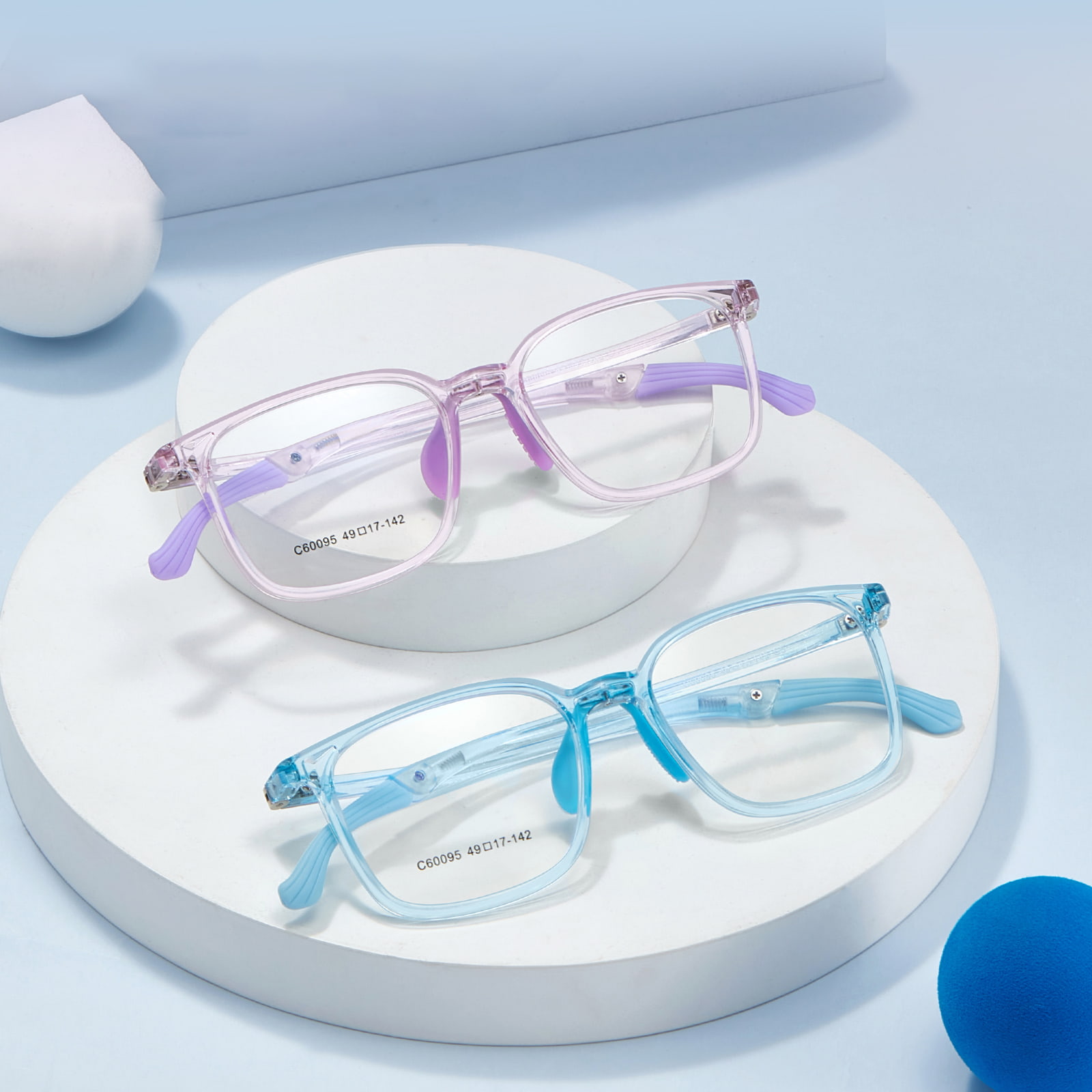 60095 Odporne na zużycie okulary sportowe z możliwością regulacji pod czterema kątami