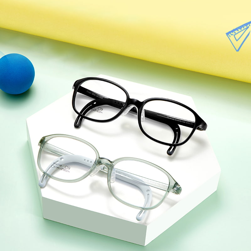 TK6138 Lekkie okulary dziecięce TR90 w dużych rozmiarach
