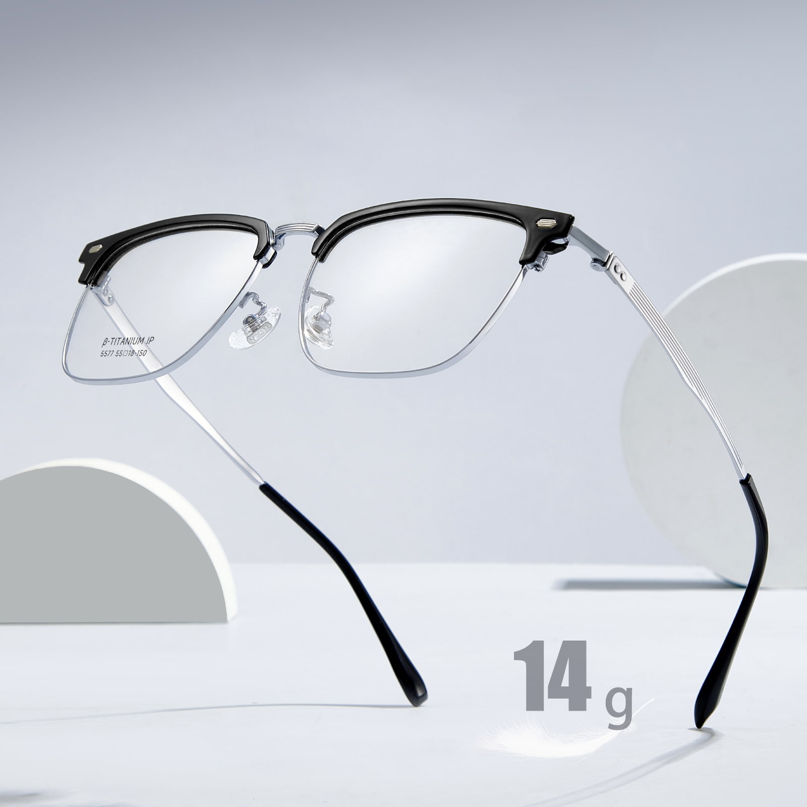 5577 Przenośny uchwyt na brwi Magnetyczne okulary przeciwsłoneczne 3 w 1