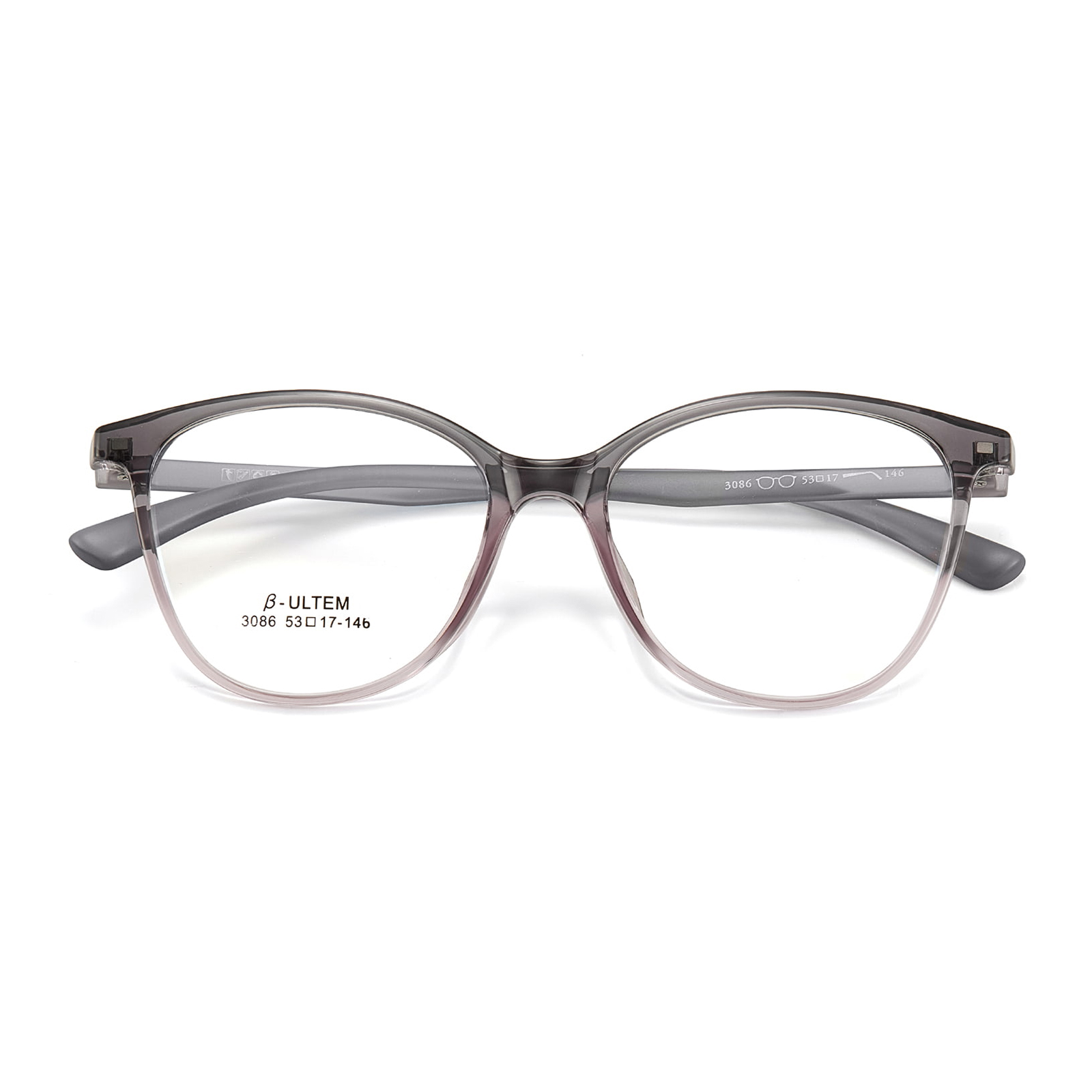 3086 Retro antypoślizgowe okulary TR90 do wszystkich kształtów twarzy