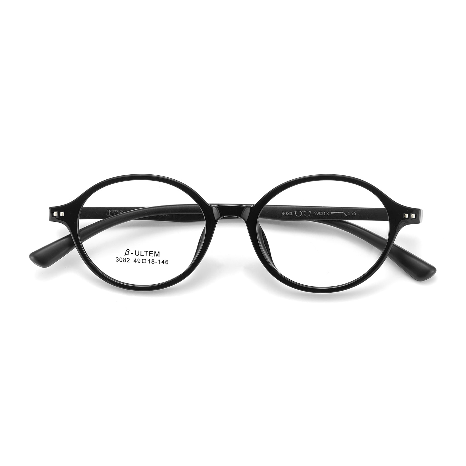 3082 Bezstresowe okulary TR90 z owalną oprawką