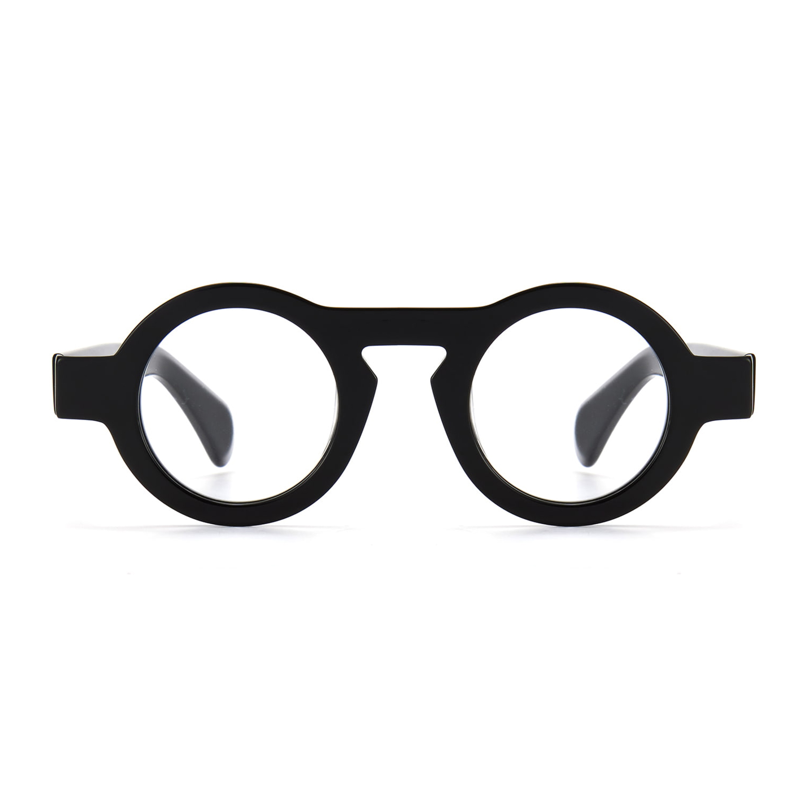 RD29001 Rock Małe, okrągłe okulary z acetatu